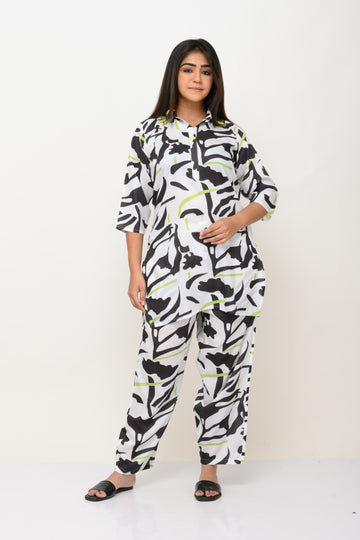 Cotton Printed Co ord set