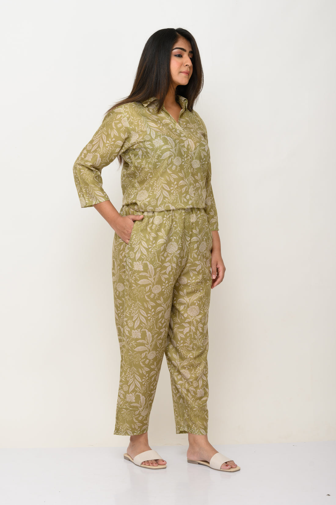 Cotton mul Printed co ordset